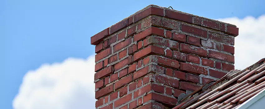 Brick Chimney Flue Installation in Howard, WI