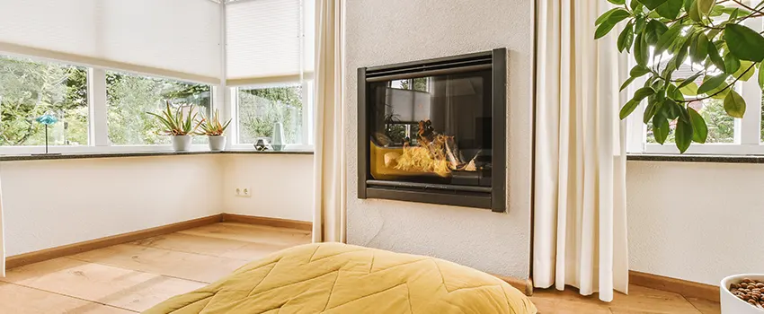 Residential Fireplace Ceramic Glass Installation in Howard, WI