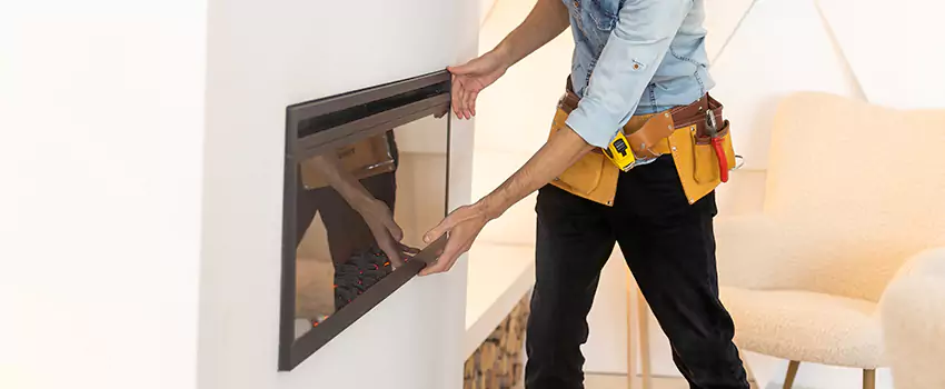 Metal Fireplace Installation in Howard, Wisconsin