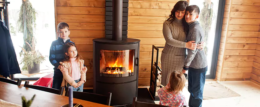 Morso Cast Iron Fireplace Insert Installation in Howard, Wisconsin