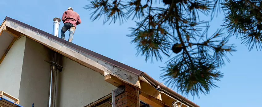 Prefab Chimney Flue Installation in Howard, WI