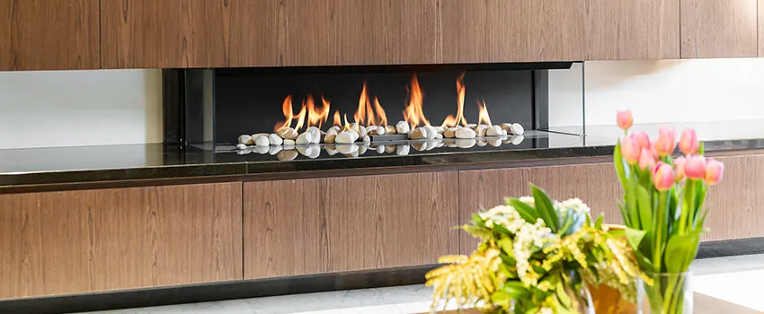 Double-height Fireplace Design Refurbishment in Howard, Wisconsin
